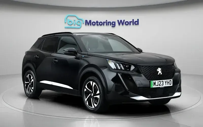 Used Peugeot e-2008 GT 100 kW (136 HP) 2023 Black SUV