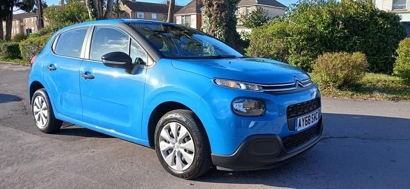 Used Citroën C3 PureTech 2018 Blue Hatchback