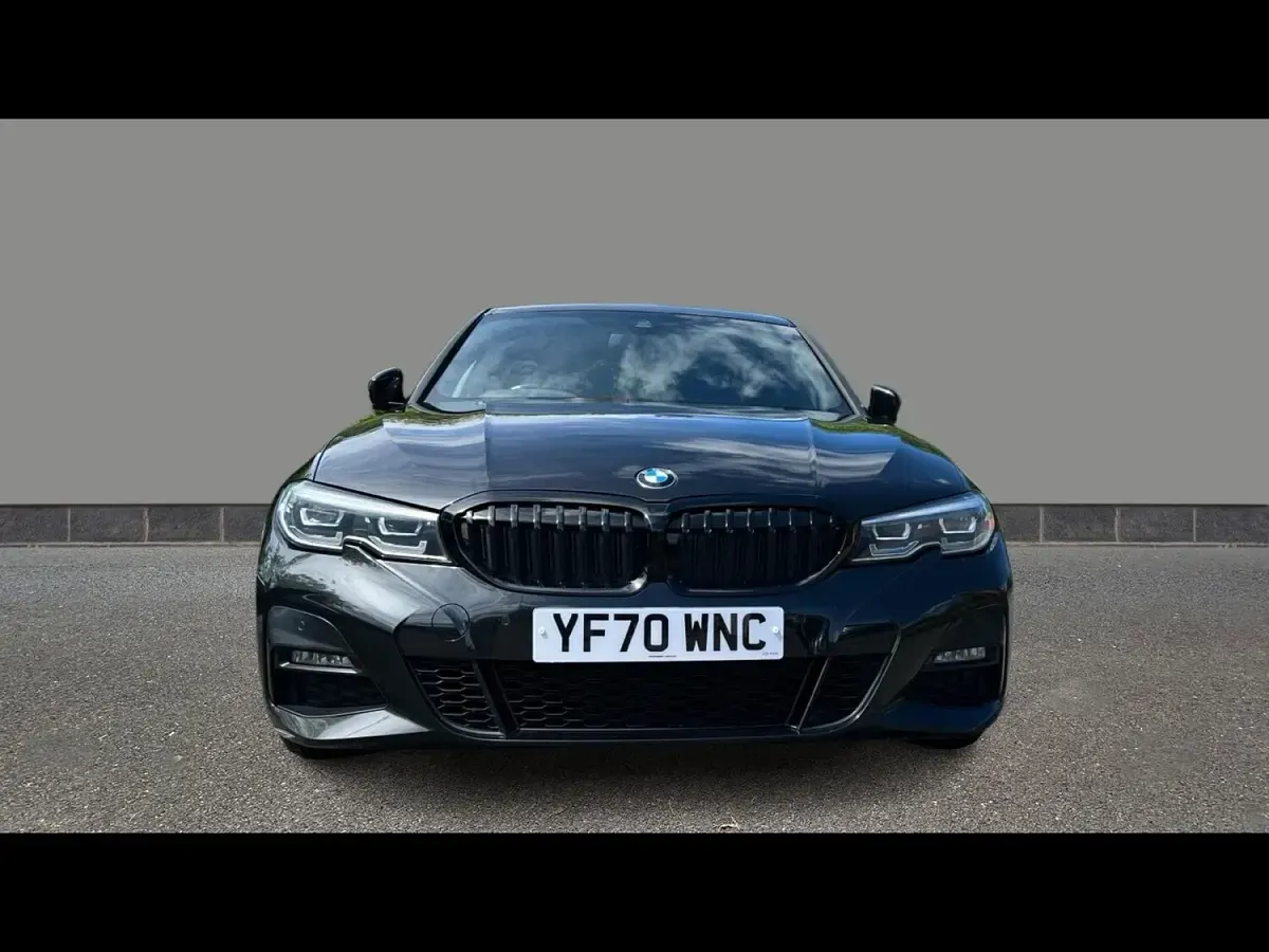 Used BMW 320 M Sport 2020 Black Sedan