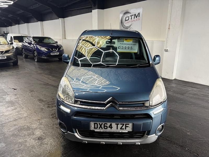 Used Citroën Berlingo 90 HP (66 kW) 2014 Blue MPV