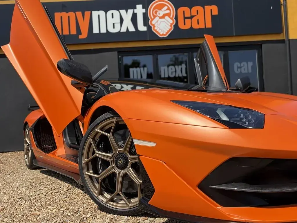 Used Lamborghini Aventador 2020 Orange Cabriolet