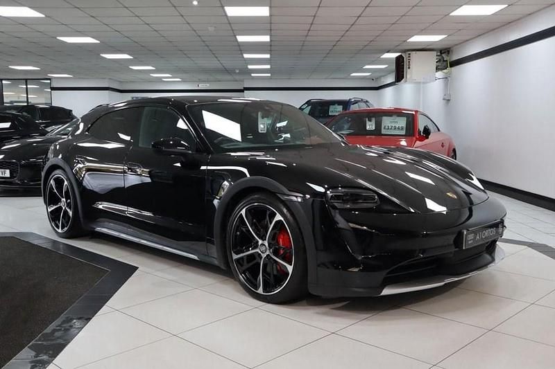 Black Used 2022 Porsche Taycan Cross Turismo Sedan | £56,949 (Fair price) - Image 1/4