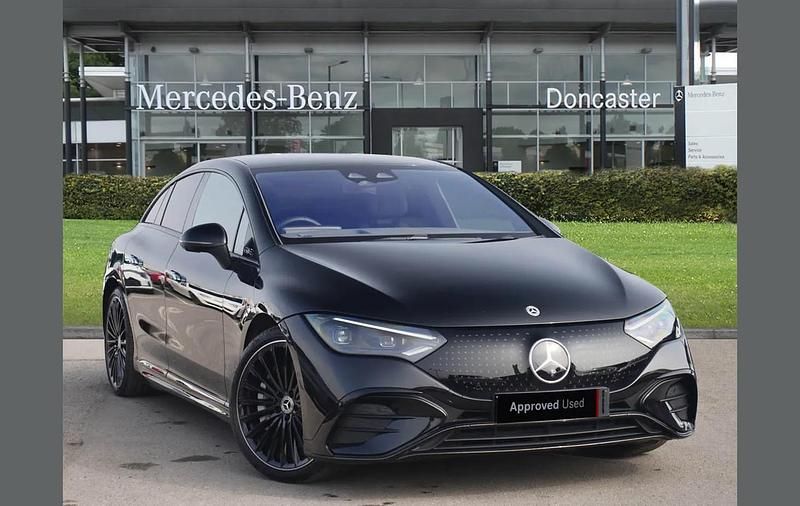 Used Mercedes EQE350 AMG line 214 kW (292 HP) 2025 Black Sedan