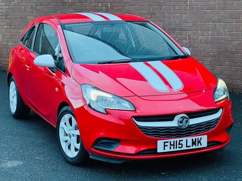 Red Used 2015 Vauxhall Corsa Hatchback | £3,295 (Good price) - Image 1/4