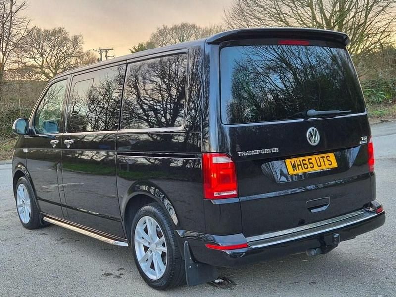 Used VW T6 Highline 2016 Black Van
