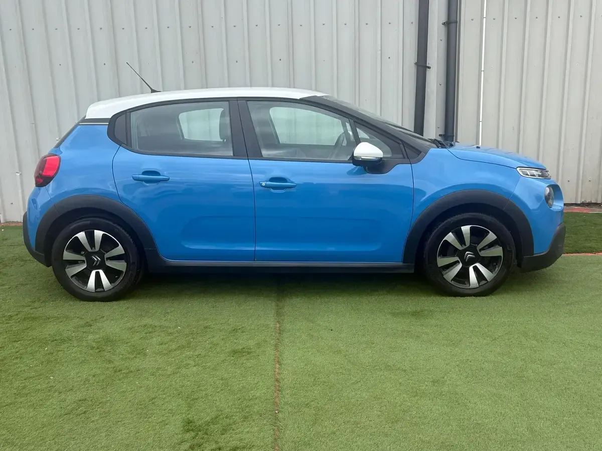 Used Citroën C3 Feel 82 HP (60 kW) 2017 Blue Hatchback