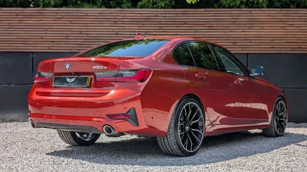Used BMW 330e Sport Line 2020 Orange Sedan