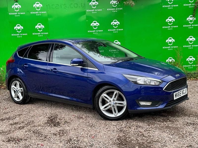 Blue Used 2015 Ford Focus Zetec Hatchback | £3,999 (Fair price) - Image 1/4