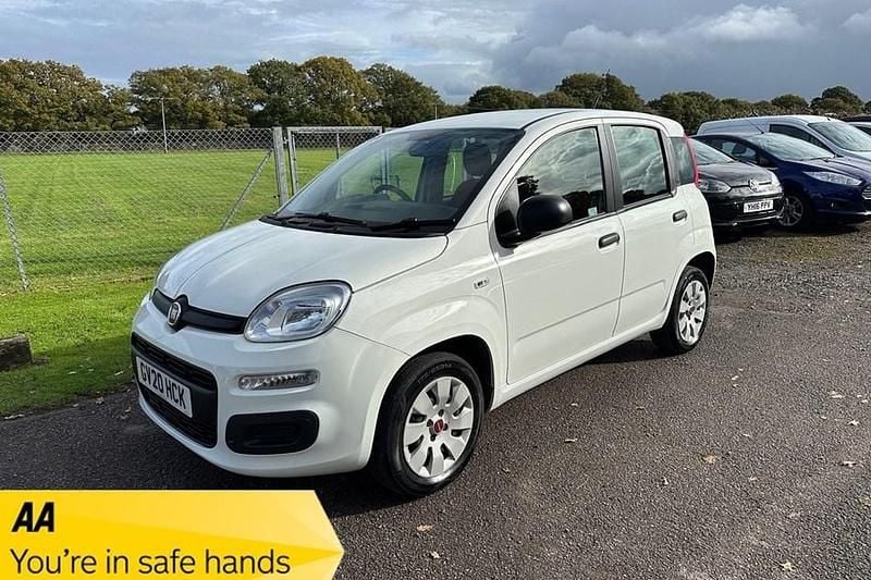White Used 2020 Fiat Panda Pop Hatchback | £5,295 (Fair price) - Image 1/1