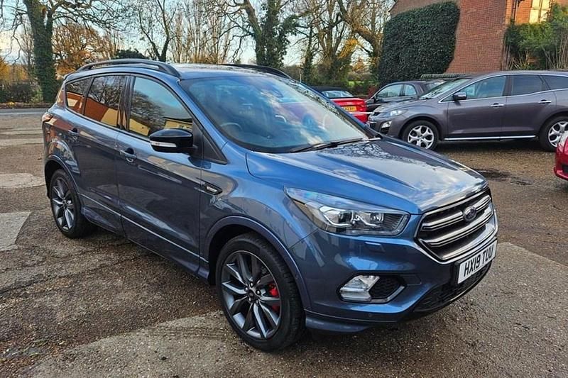 Blue Used 2019 Ford Kuga ST-Line SUV | £12,495 (Good price) - Image 1/1