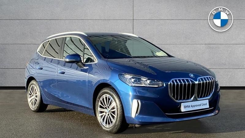 Blue Used 2022 BMW 220 Active Tourer Luxury Line MPV | £23,490 (Fair price) - Image 1/4