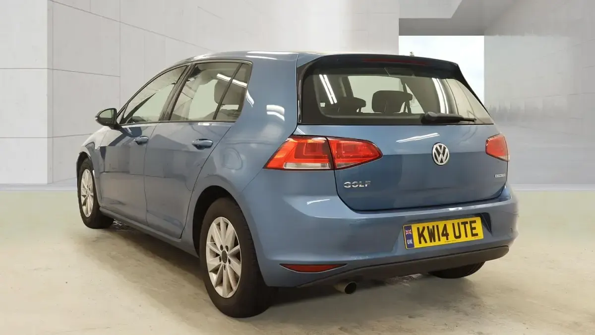 Used VW Golf VII S 2014 Blue Hatchback