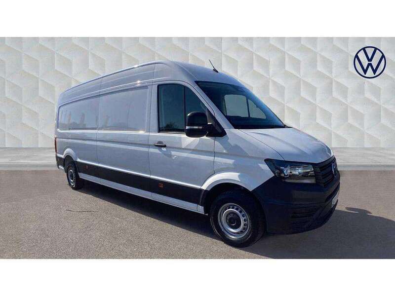 White New 2025 VW Crafter Van | £40,603 - Image 1/4