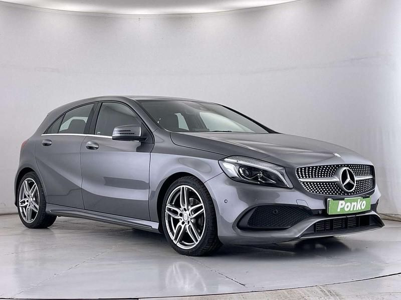 Grey Used 2017 Mercedes A200 AMG Line Premium Plus Hatchback | £13,440 (Fair price) - Image 1/3