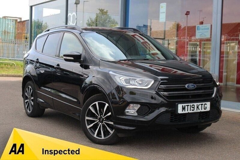 Black Used 2019 Ford Kuga ST-Line SUV | £12,275 (Fair price) - Image 1/4