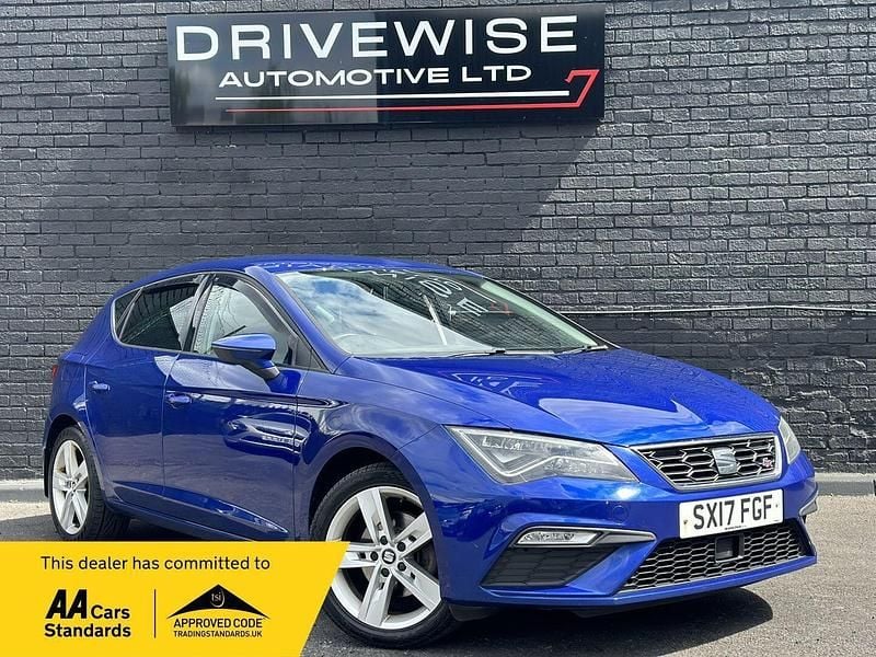 Blue Used 2017 Seat Leon FR Hatchback | £7,250 (Fair price) - Image 1/4