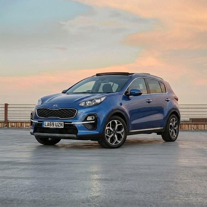 Used Kia Sportage 136 HP (100 kW) 2020 Blue SUV
