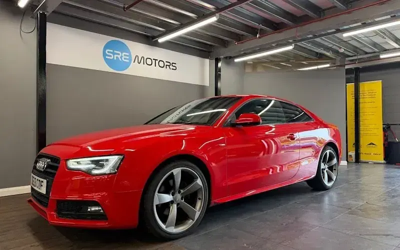 Used Audi A5 Black Edition 177 HP (130 kW) 2013 Red Coupe