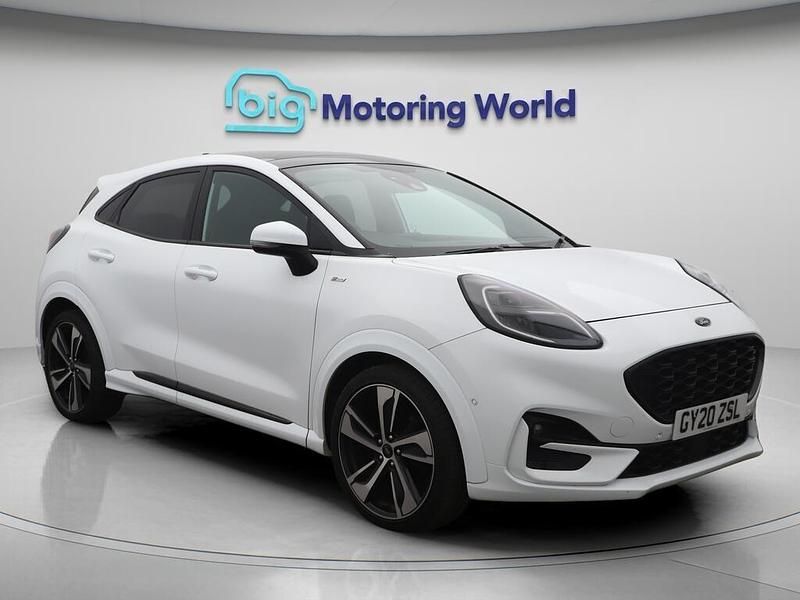 White Used 2020 Ford Puma ST-Line X SUV | £13,600 (Good price) - Image 1/4