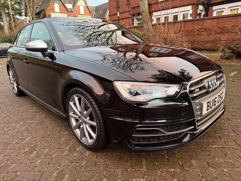Black Used 2016 Audi S3 Sportback Hatchback | £12,795 (Fair price) - Image 1/4