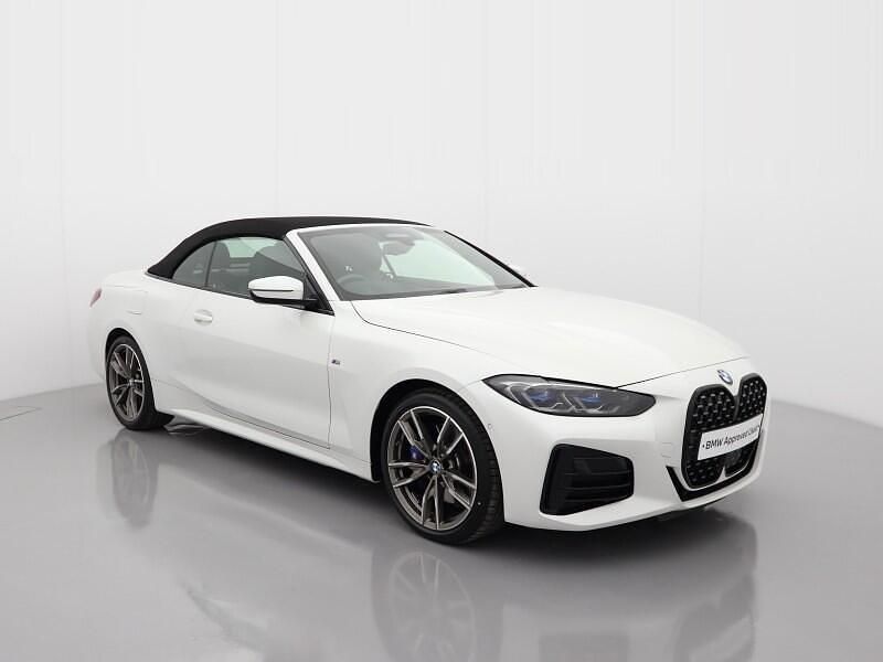White Used 2022 BMW M440 M Sport Sedan | £43,995 (A bit pricey) - Image 1/4