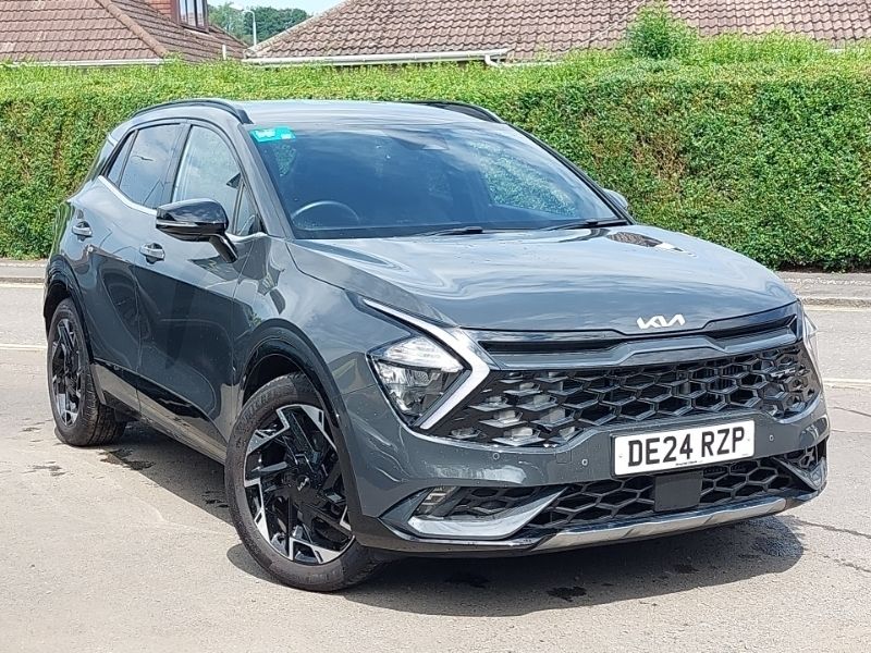 Grey Used 2024 Kia Sportage GT-Line SUV | £25,498 (Good price) - Image 1/4