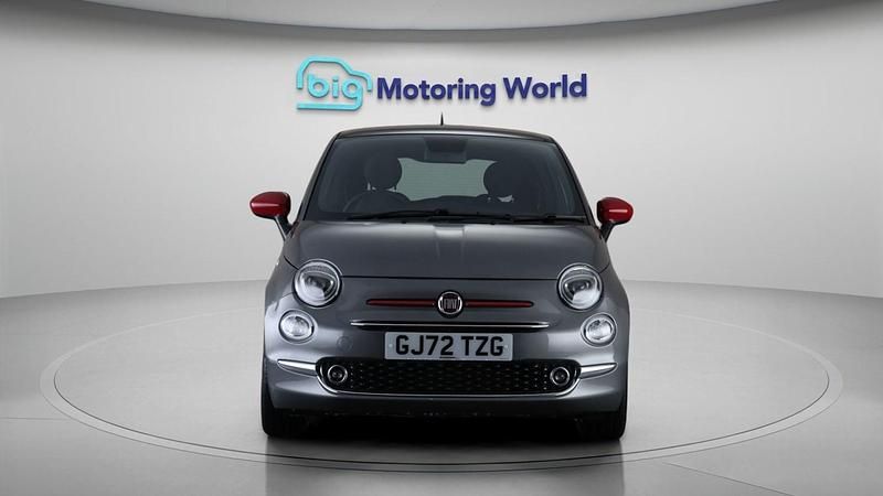Used Fiat 500 Red 69 HP (50 kW) 2022 Grey Hatchback