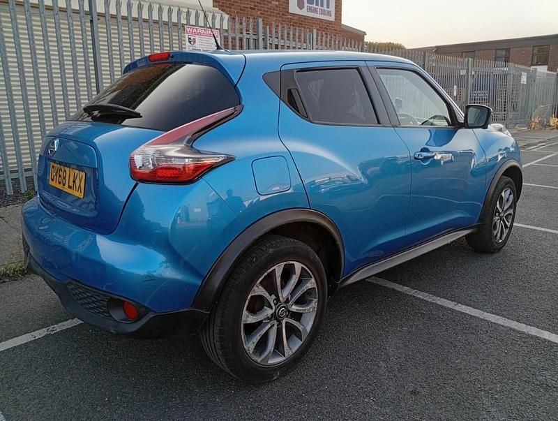 Used Nissan Juke Tekna 2018 Blue SUV
