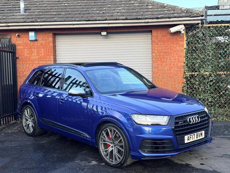 Used Audi SQ7 Advanced 435 HP (319 kW) 2017 Blue SUV