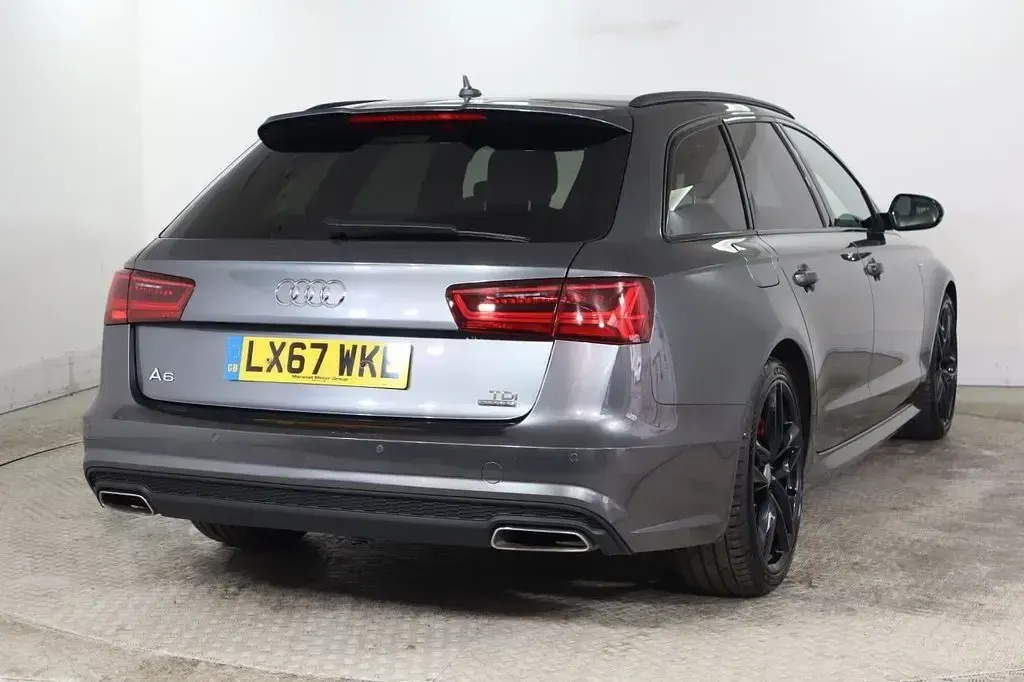 Used Audi A6 Black Edition 272 HP (200 kW) 2017 Grey Estate