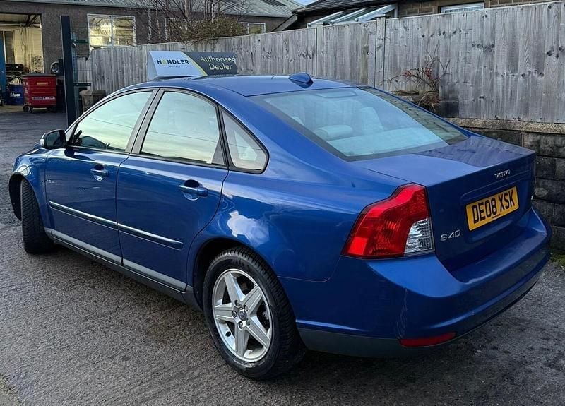 Used Volvo S40 2008 Blue Sedan