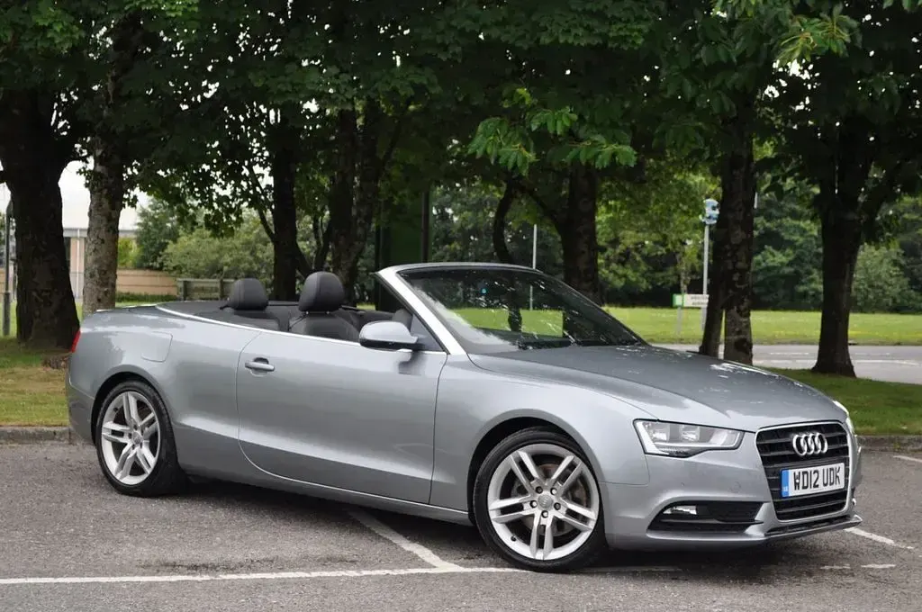 Used Audi A5 Cabriolet 177 HP (130 kW) 2012 Grey Cabriolet