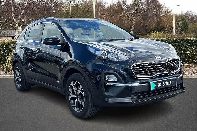 Black Used 2021 Kia Sportage 2 SUV | £14,000 (Good price) - Image 1/4