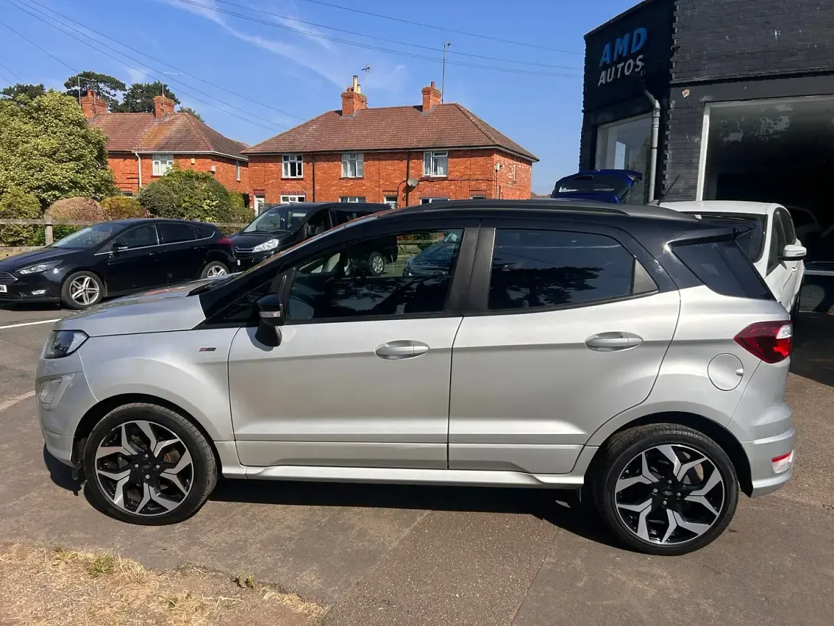 Used Ford Ecosport ST-Line 125 HP (91 kW) 2020 Silver SUV
