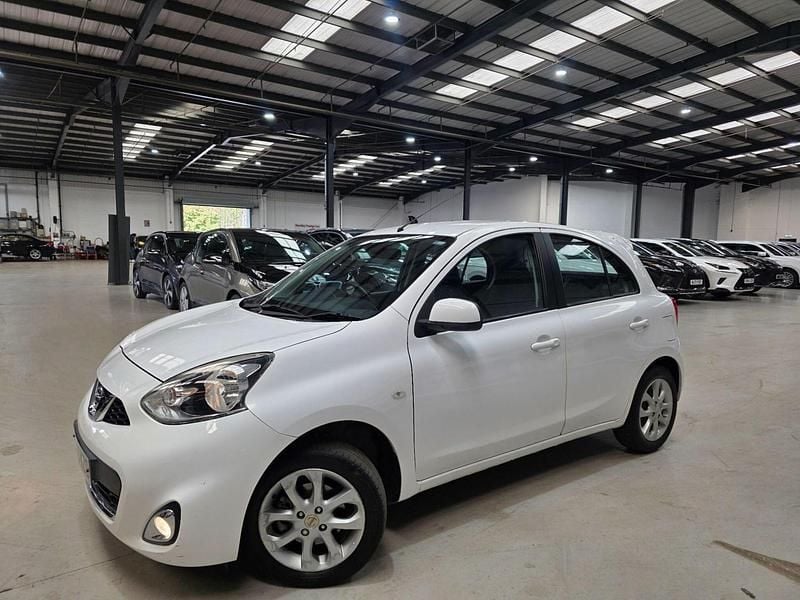 White Used 2016 Nissan Micra Acenta Hatchback | £6,880 (Fair price) - Image 1/4