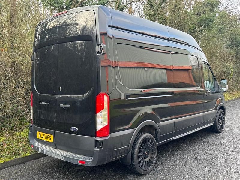 Used Ford Transit 105 HP (77 kW) 2021 Black Van