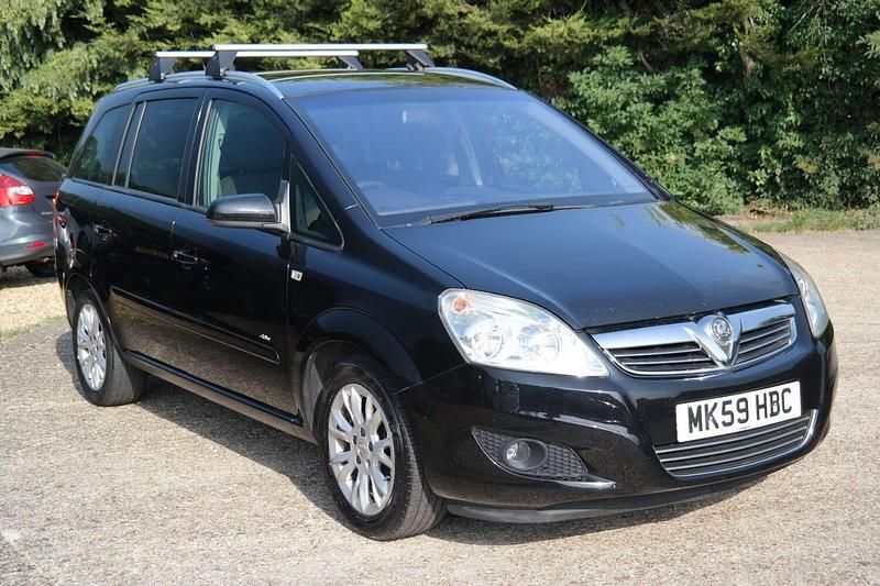 Black Used 2009 Vauxhall Zafira Active MPV | £2,995 (Fair price) - Image 1/4