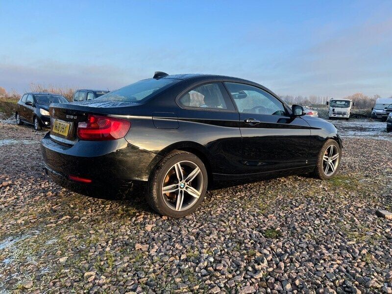 Black Used 2016 BMW 218 Sport Line Coupe | £3,950 - Image 1/4