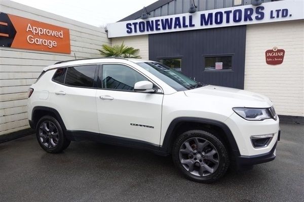 White Used 2021 Jeep Compass Limited SUV | £13,495 (Fair price) - Image 1/1