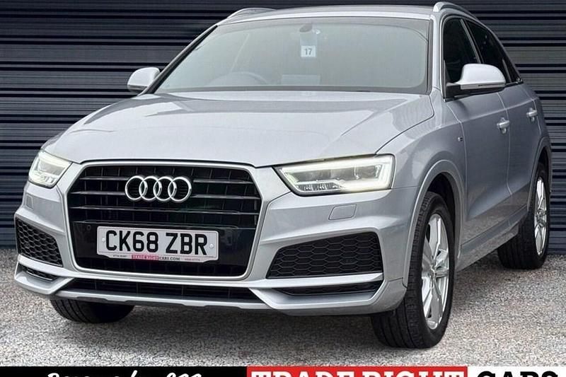 Silver Used 2018 Audi Q3 S-Line SUV | £14,990 (Super price) - Image 1/1