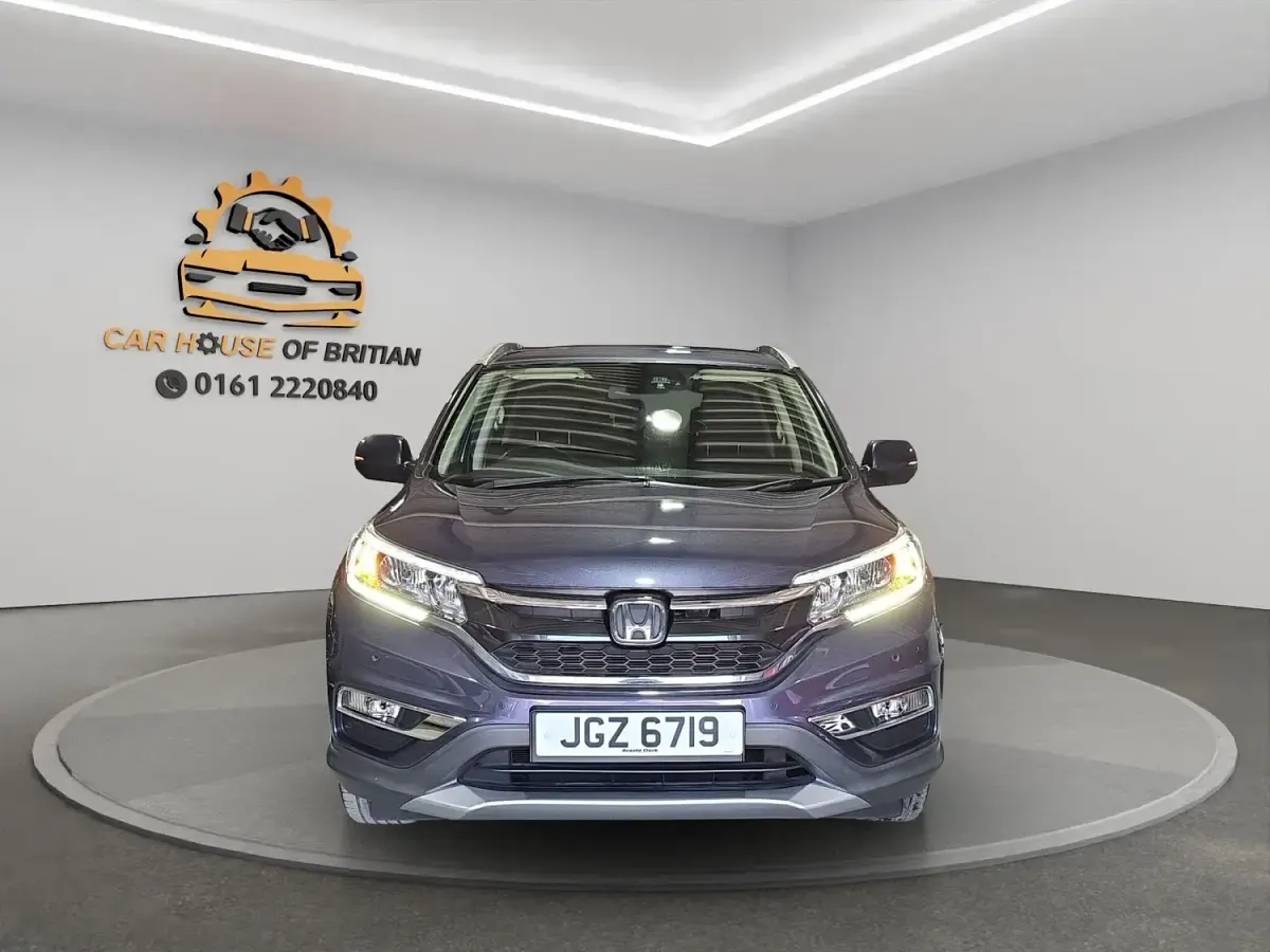 Begagnad Honda CR-V SE Plus 2018 Blå SUV