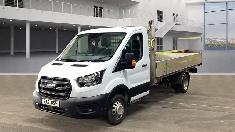 Used Ford Transit 130 HP (95 kW) 2021 White Cabriolet