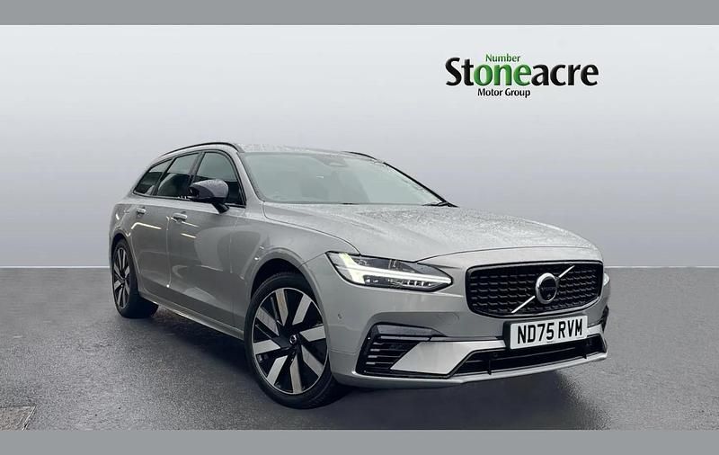 Silver New 2025 Volvo V90 Plus Estate | £42,575 (Super price) - Image 1/4