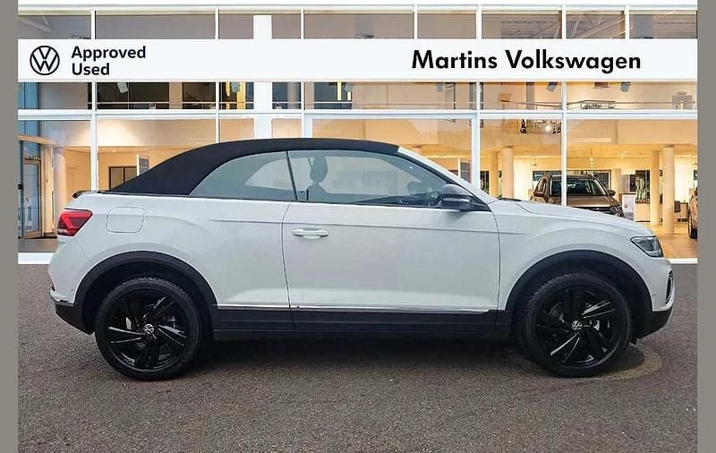 New VW T-Roc Cabriolet Style 148 HP (108 kW) 2025 White Cabriolet