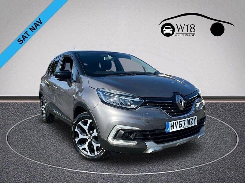Grey Used 2017 Renault Captur Dynamique SUV | £7,995 (Fair price) - Image 1/4