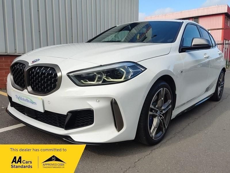 White Used 2020 BMW M135 Performance Hatchback | £22,489 (Good price) - Image 1/4