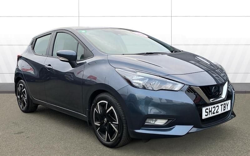 Used Nissan Micra Acenta 92 HP (67 kW) 2022 Grey Hatchback