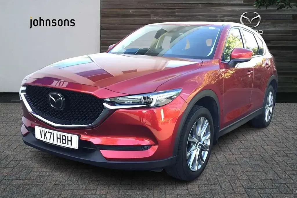 Second-hand Mazda CX-5 Inclusive 162 CP (119 kW) 2021 Roșu SUV