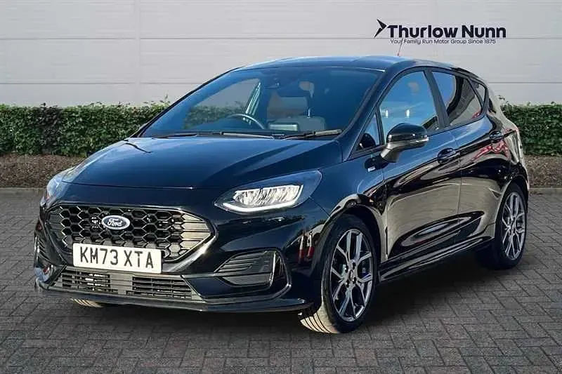 Usado Ford Fiesta ST-Line 100 CV (73 kW) 2023 Negro Utilitario