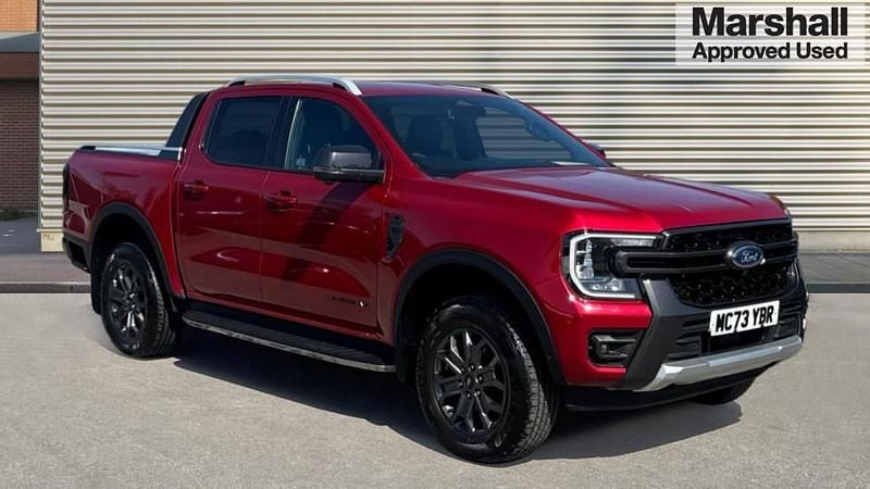Used Ford Ranger Wildtrack 98 HP (72 kW) 2024 Red Pickup